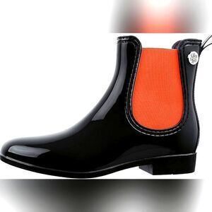 (80-1494) Silky Toes Women's Rain Boot Sz 36 (5-6)